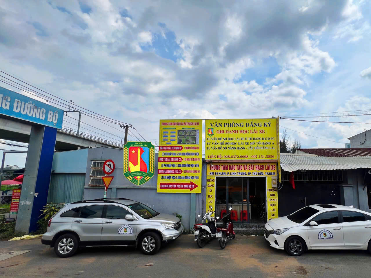 Trung tâm sát hạch lái xe Đại học An Ninh